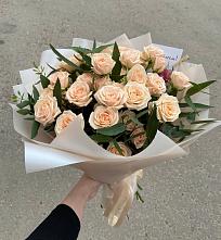 Букет Кремовые розы Латте #REPLACE_PRED# Арчединской