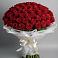 Букет 101 Красная роза Блэк Мэджик в Арчединской