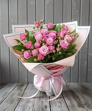 Букет Розовый кустик #REPLACE_PRED# Арчединской