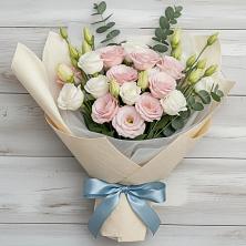 Букет цветов из:  Лизиантусы в Арчединской