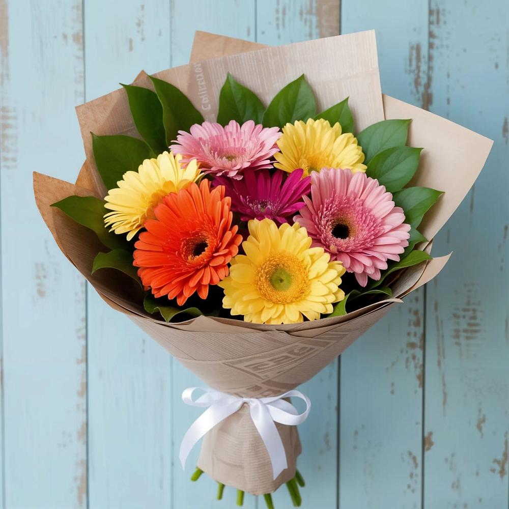 Букет цветов из: Герберы в Арчединской