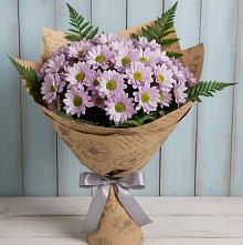 Букет цветов из:  Хризантемы #REPLACE_PRED# Арчединской