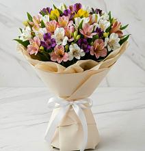 Букет цветов из:  Альстромерии #REPLACE_PRED# Арчединской