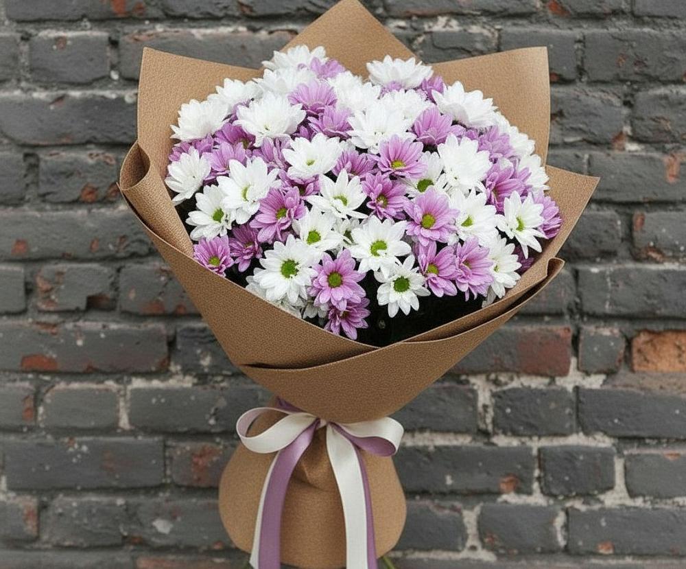Букет цветов из: Хризантемы в Арчединской