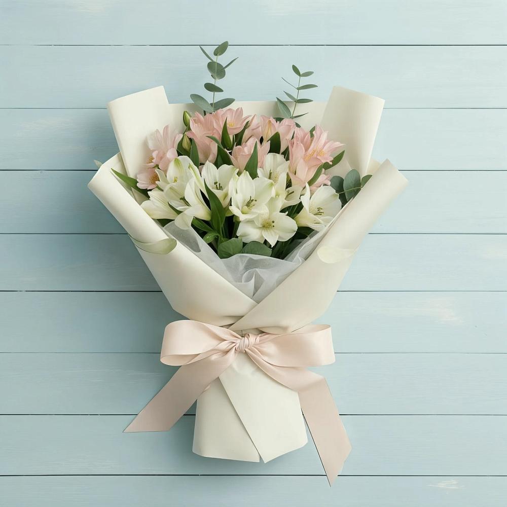 Букет цветов из: Альстромерии в Арчединской